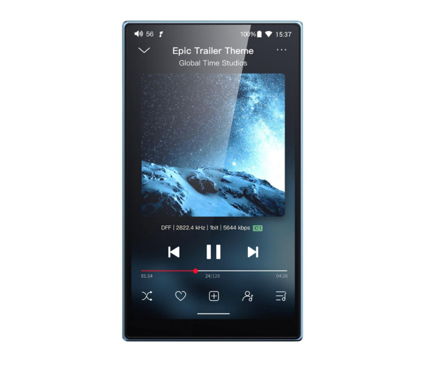 FiiO FiiO JM21 (4GB+64GB) Sky Blue - Przenośny odtwarzacz Hi-Res - 1583261 - zdjęcie 2